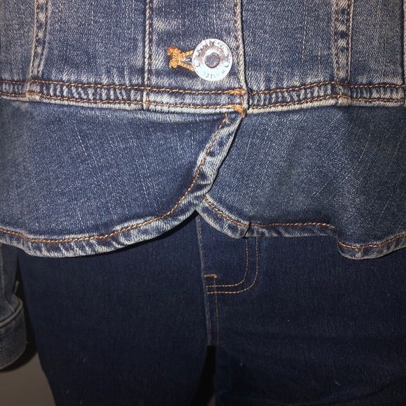 WHBM LONG SLEEVE NOVELTY DENIM JACKET - Picture 9 of 15